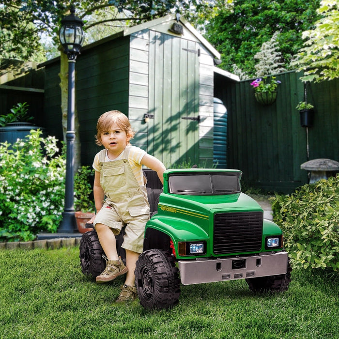Ride-on Kids Tractor 2-Seater 12V Battery Remote Control