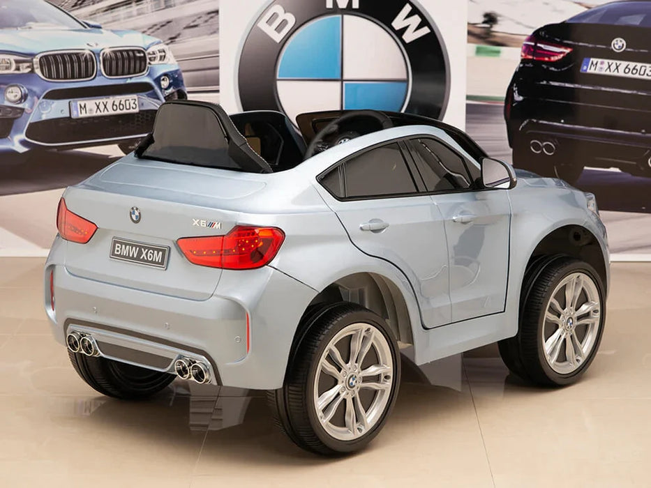 Kids Ride On BMW X6 JJ2199 Licensed 2019 Model Silver Color Mini Moto Toys