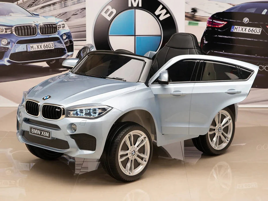 Kids Ride On BMW X6 JJ2199 Licensed 2019 Model Silver Color Mini Moto Toys